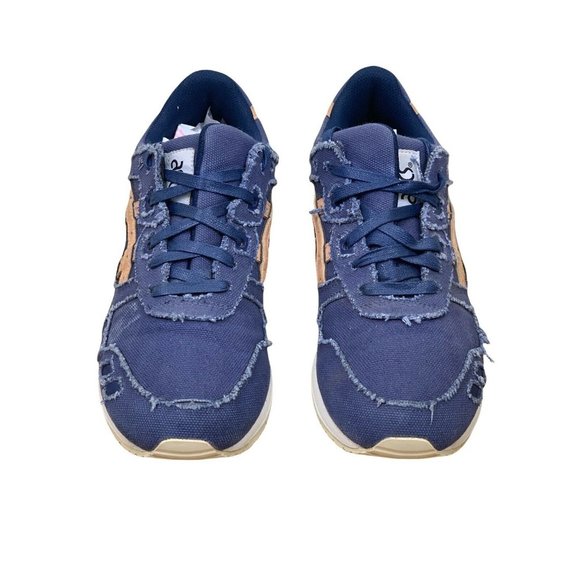 ASICS GEL LYTE III Mens Size 8 Frayed Denim Run Shoe Ron Fieg H7E2N - Picture 4 of 11